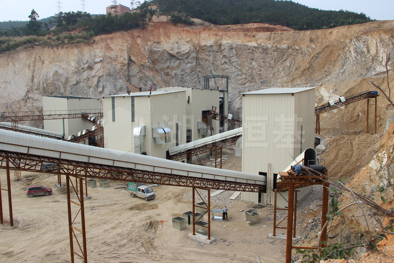 福建花岗岩碎石生产线（700-1000吨/时）